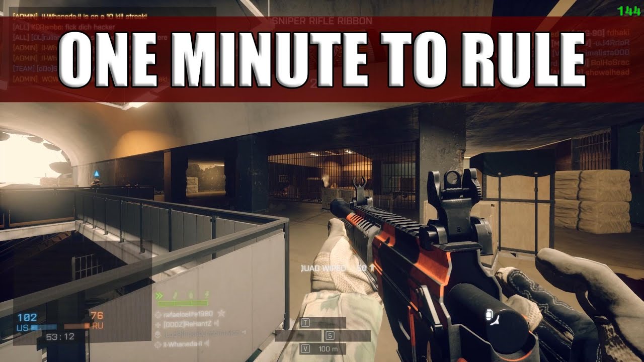 One Minute To Rule Them All | PC | Battlefield 4 by HeXe