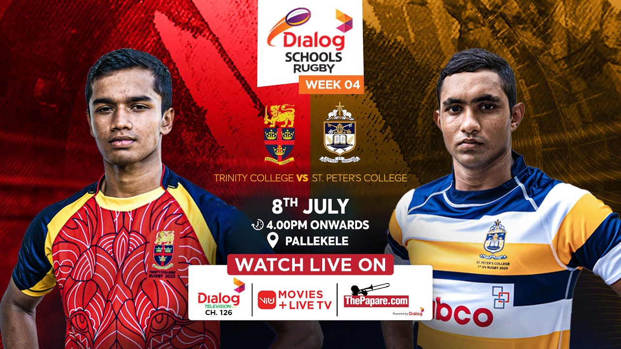 Trinity College vs St. Peter's College - Dialog Schools Rugby League 2023