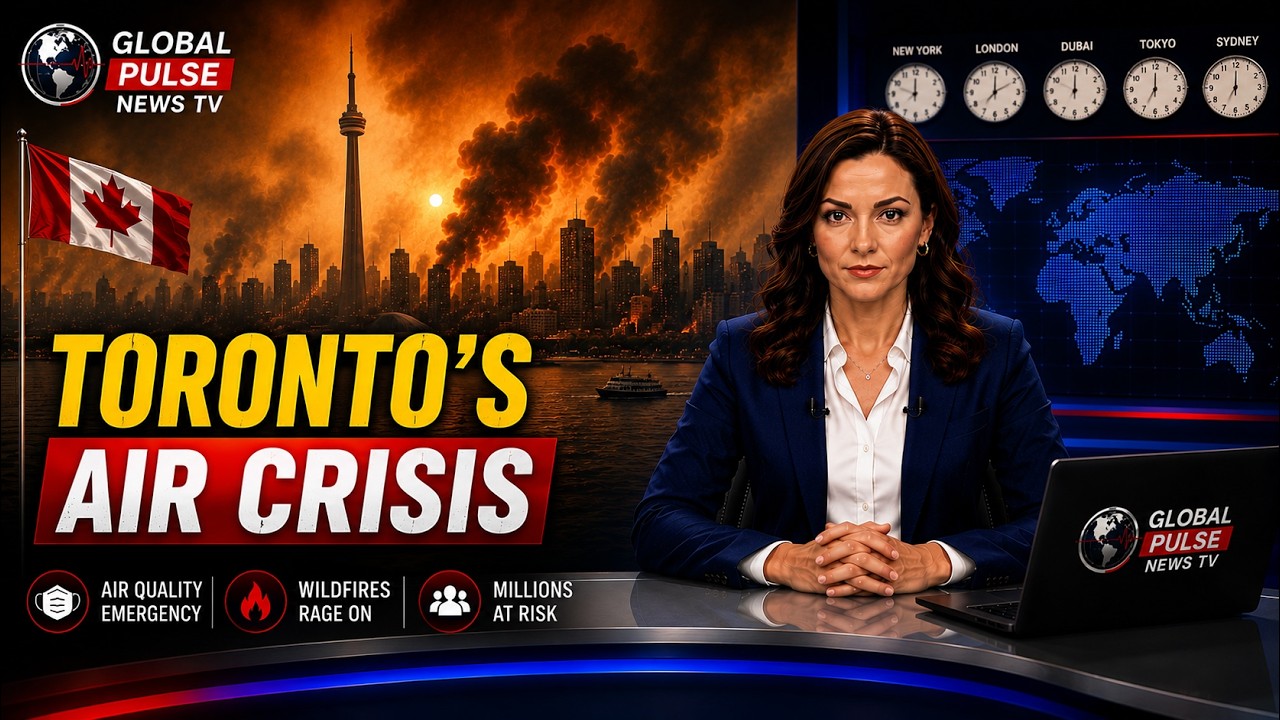 Toronto's Air Crisis: Canada Wildfires Create Hazardous Smoke | Global Pulse News