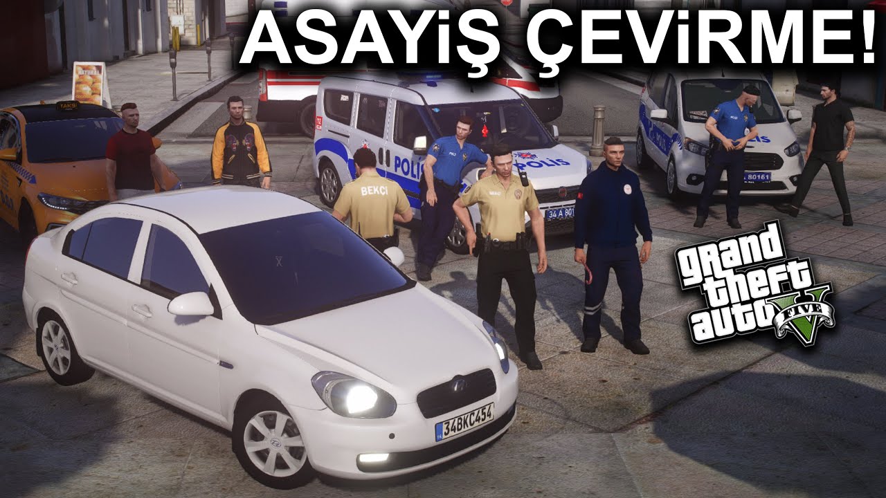 ÇIKMAZ SOKAKTA ÇATIŞMA !!!  - OLAYLI BEKÇİ DEVRİYESİ !! - GTA 5 ROLEPLAY