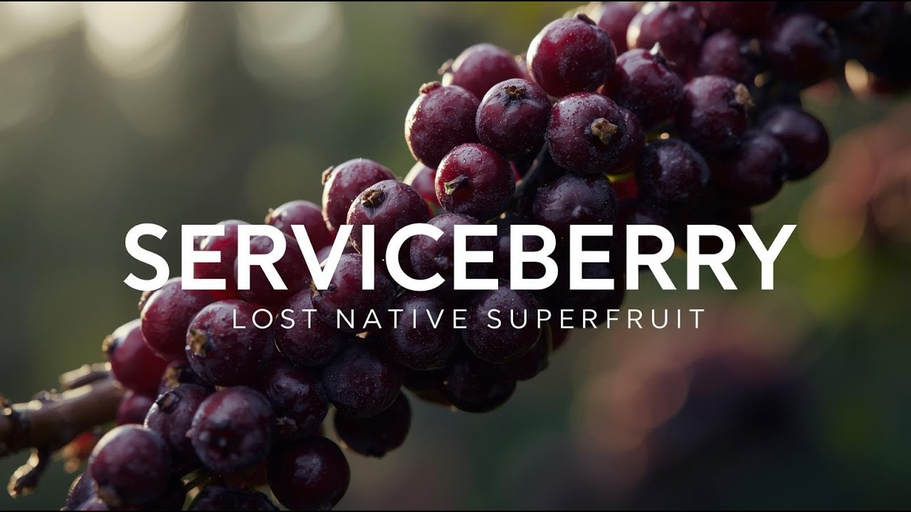 SERVICEBERRY – The Forgotten Native American Fruit That Tastes Like Blueberry & Almond