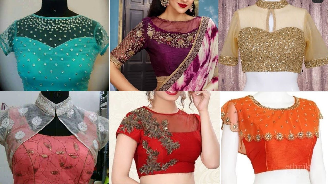 🥰💥 30+ New Net Blouse Designs Collections