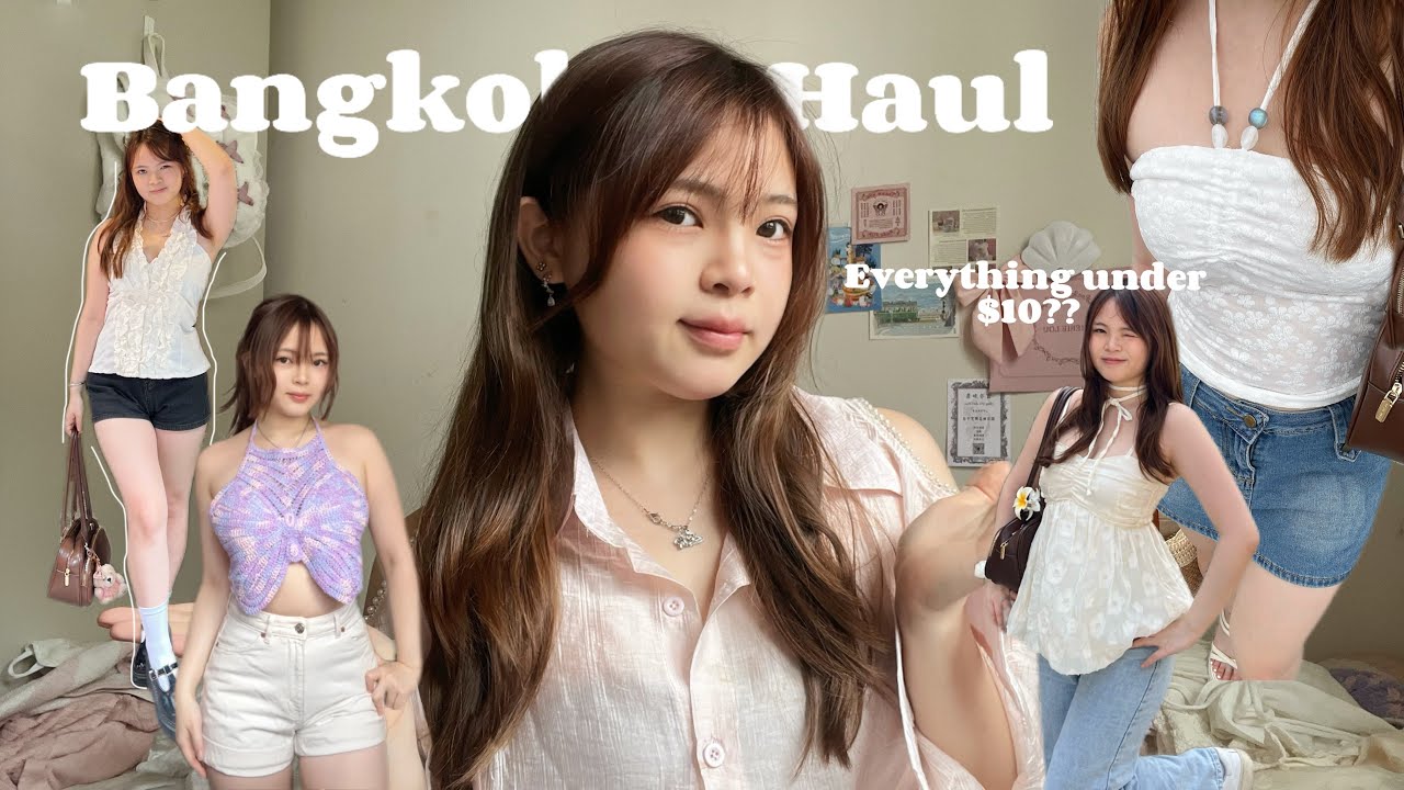 BANGKOK HAUL & where to shop 🛍️✨ (everything under $10)