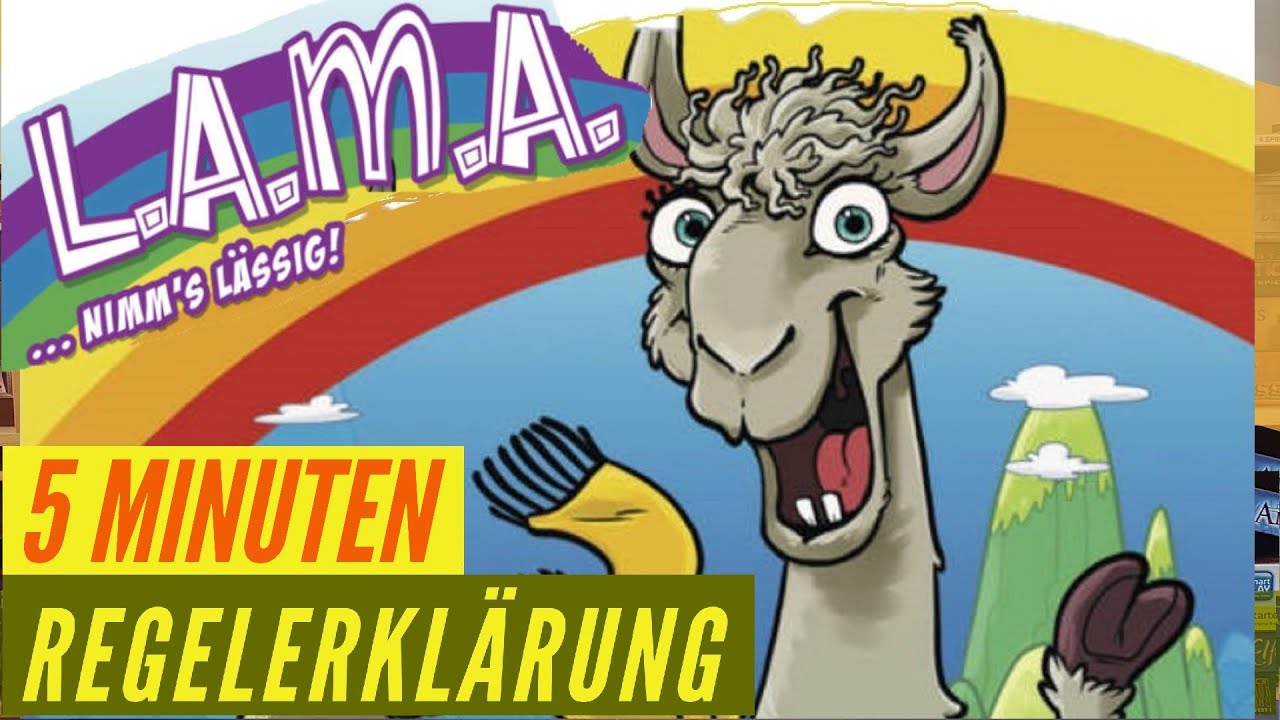 LAMA - Regeln - Aufbau - Erklärung - Anleitung - L.A.M.A.