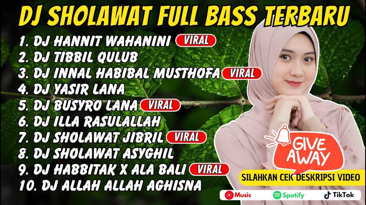 KUMPULAN SHOLAWAT VIRAL - DJ SHOLAWAT JIBRIL PENARIK REZEKI, BUSYRO LANA FULL ALBUM TERBARU 2025