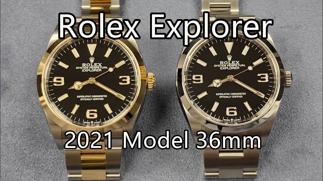 Rolex Explorer 36mm（2021 New Model)