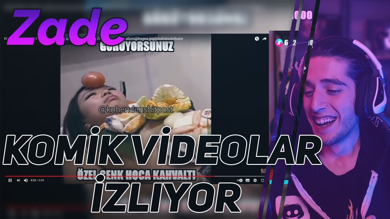 Zade Komik Videolar İzliyor