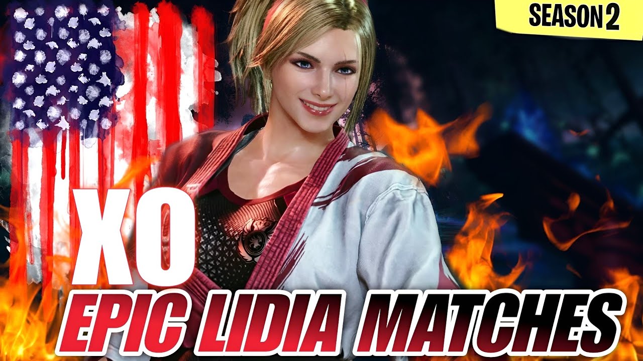 Tekken 8 Season 2 💥 XO Crazy Lidia 💥 High Level Gameplay