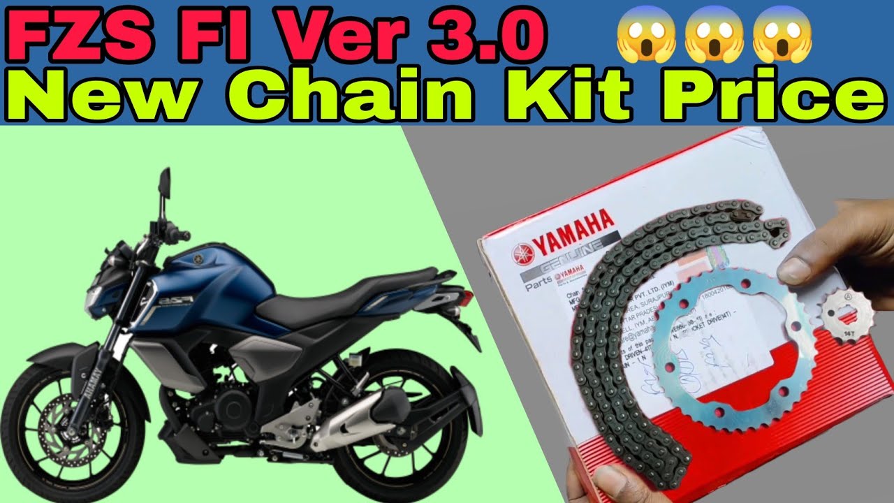 Yamaha Fzs Chain Sprocket Change | FZS v3 Chain Sprocket | Chain Kit Price | ARUPTOMOTIVE