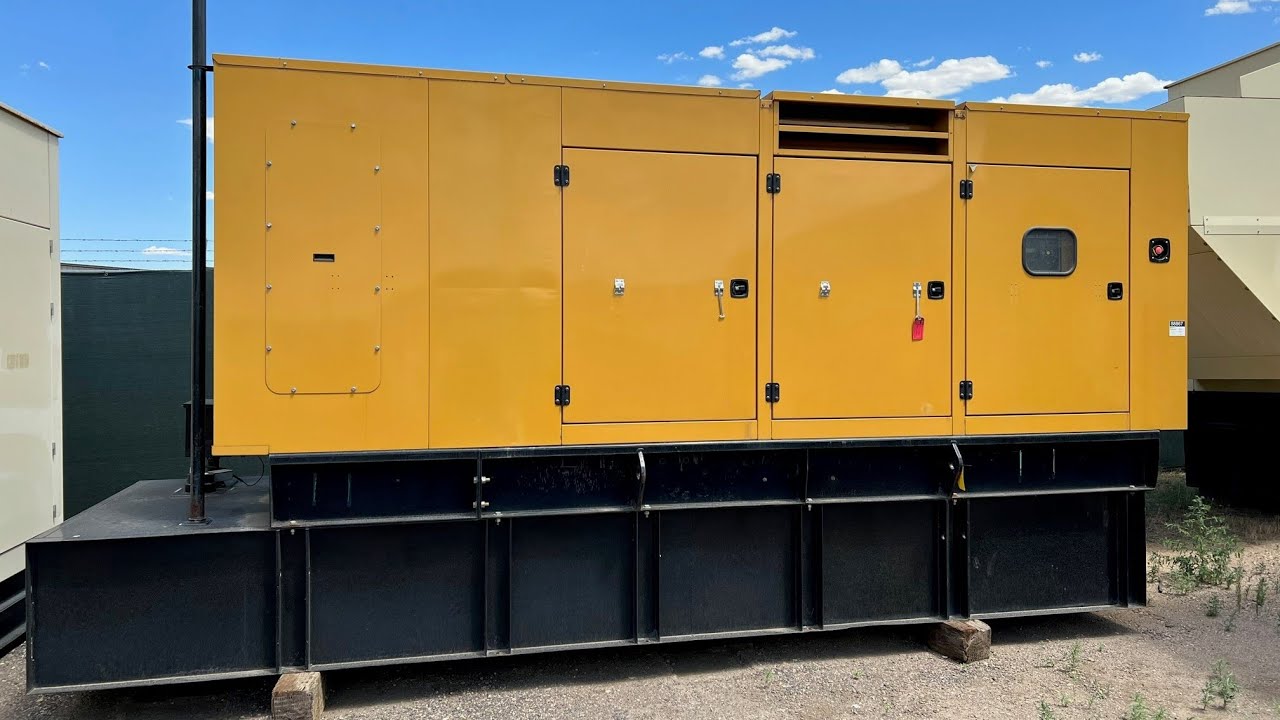 Caterpillar 600 kW Generator Diagnostic Test