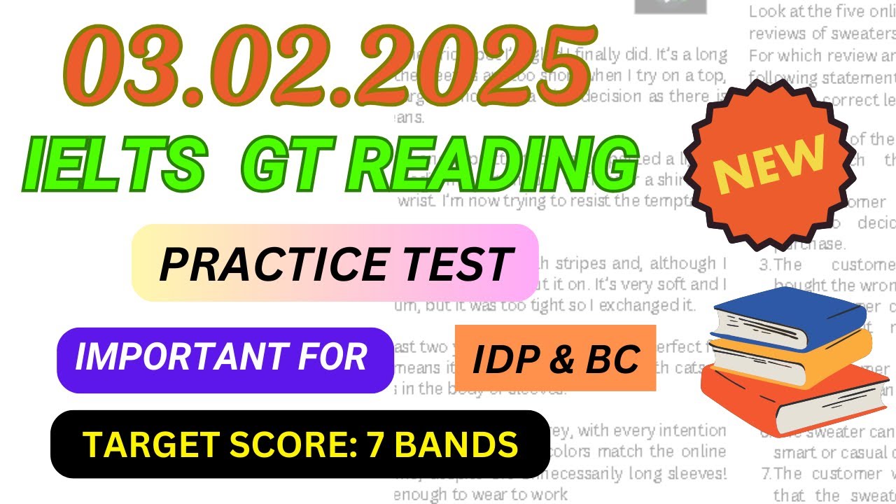 ielts reading practice test 2025 with answers | february 2025