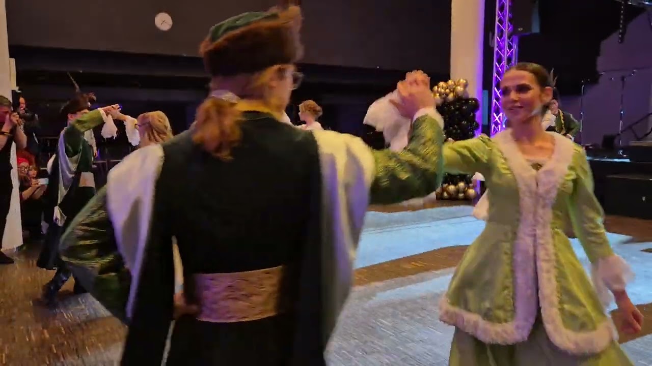 Studniówka 2026 XII LO Wrocław - Polonez pokazowy