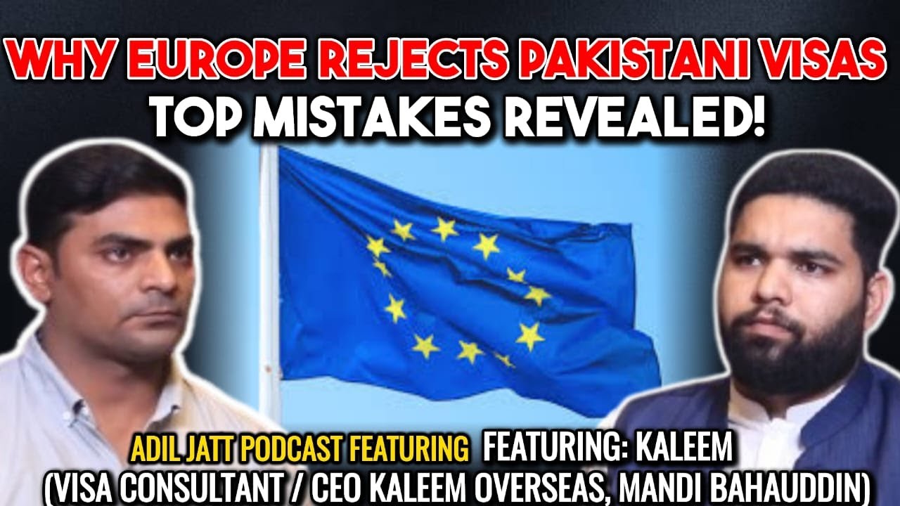 Fake Bank Statements The #1 Reason for Europe Visa Rejection | Adil Jatt Podcast