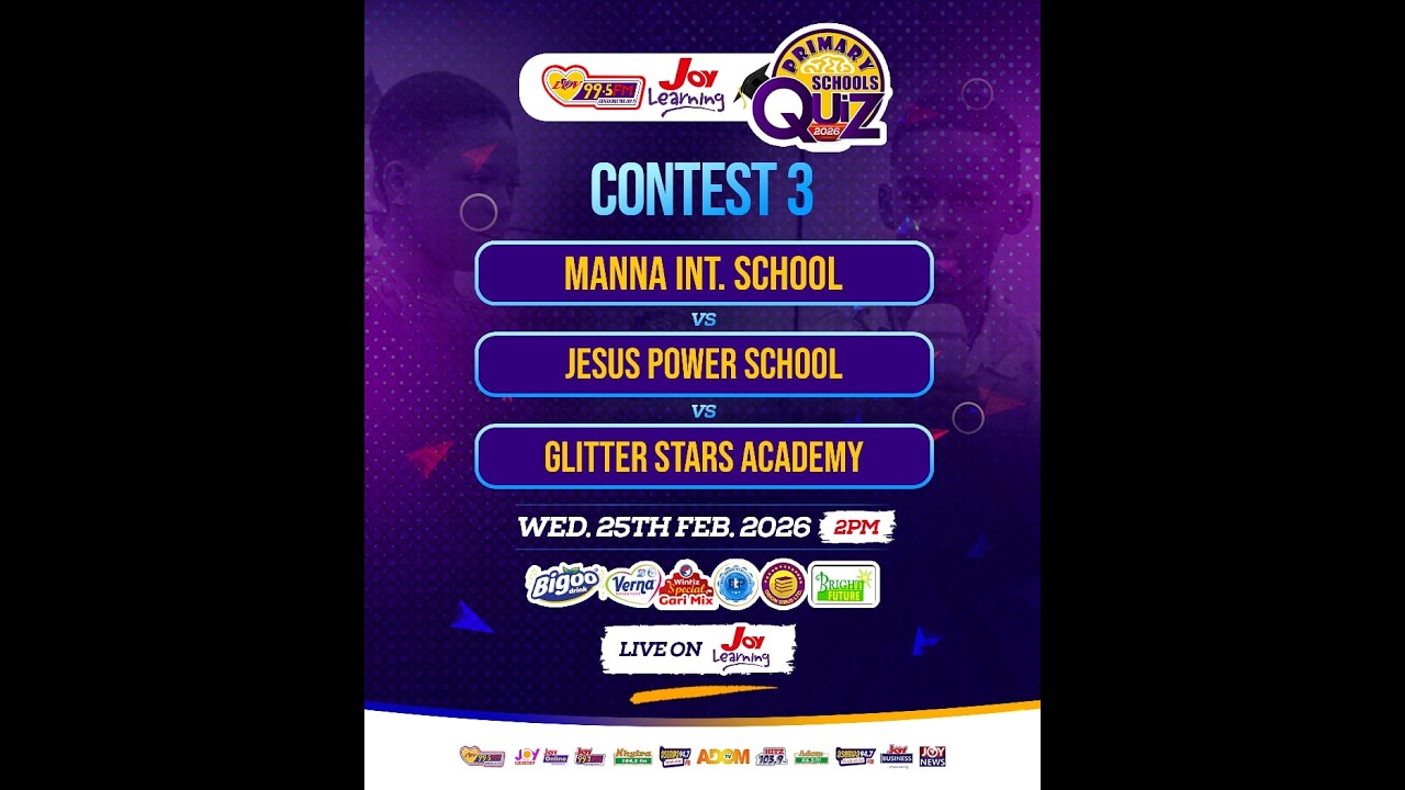 Contest 3 : Manna International School vs Jesus Power School vs Glitters Star Academy #LuvFmPSQ