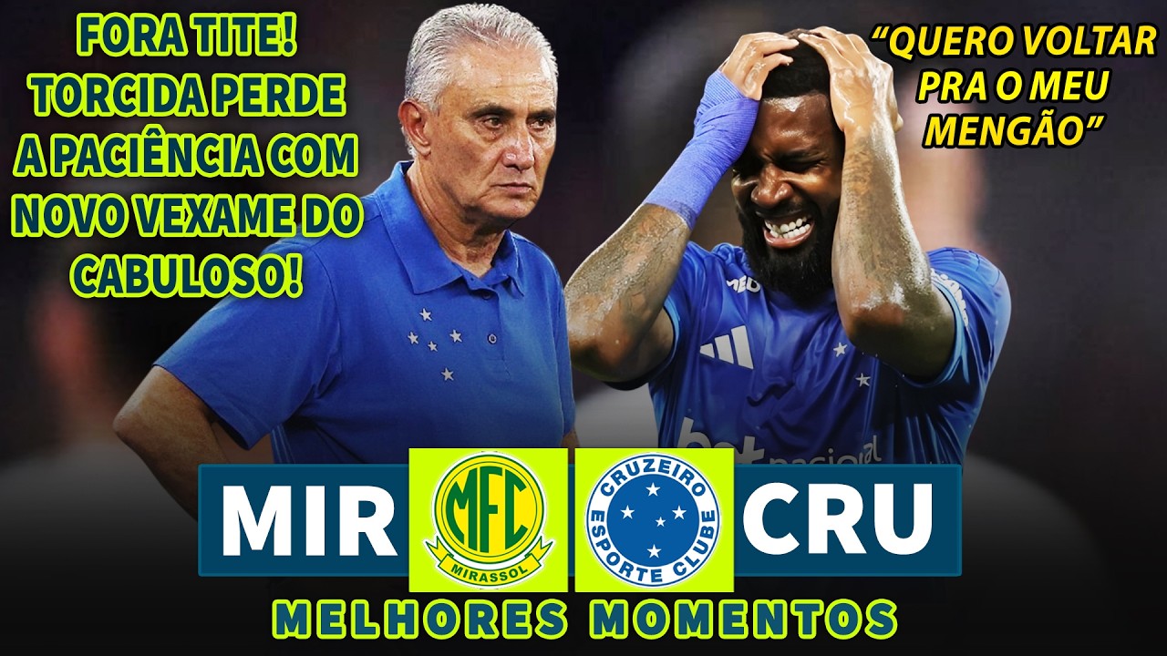LANCE BIZARRO DE CÁSSIO! CABULOSO AMASSADO NO MAIÃO E SEGUE NA ZONA DE REBAIXAMENTO DO BR4SIL3IRÃO!