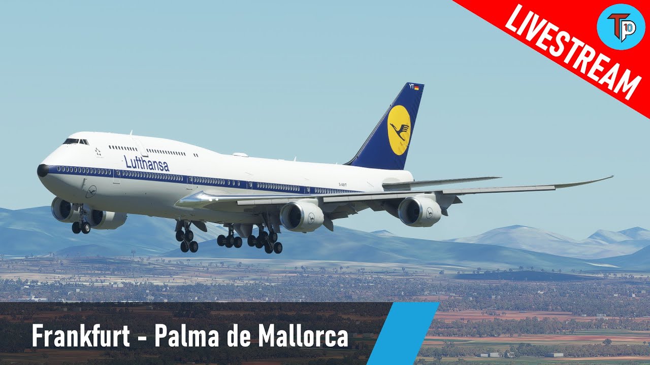 Flight Simulator 2020 | Frankfurt - Palma de Mallorca (EDDF - LEPA) | Boeing 747-8i | Lufthansa