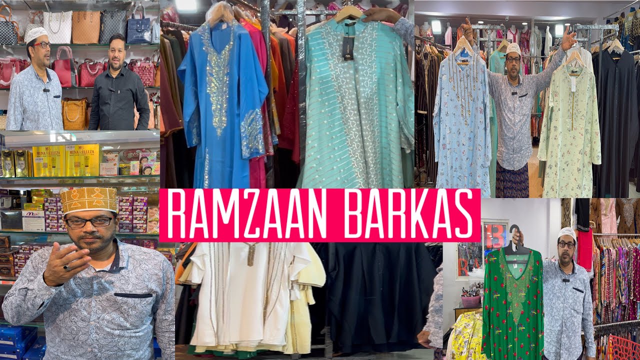 Hyderabad famous Dubai souq BARKAS💫Ramzan special blog 🚨imported items, ₹1500/-maxi#viralvideo 😱😎🔥
