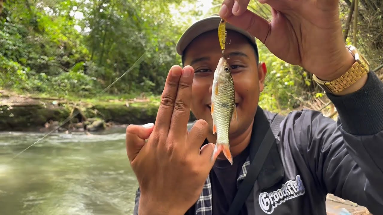 Survey Sungai Bedog Ternyata Baru Rame ikan Size Segini ‼️