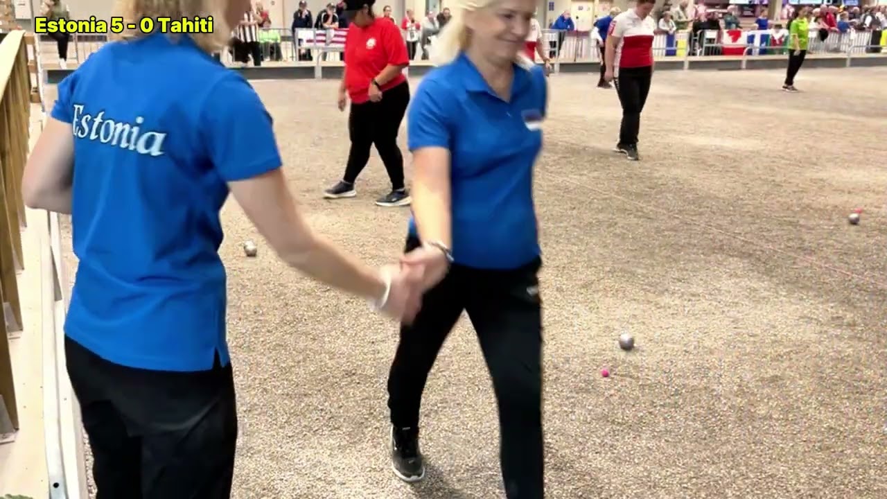Petanque 2025 Estonia vs Tahiti