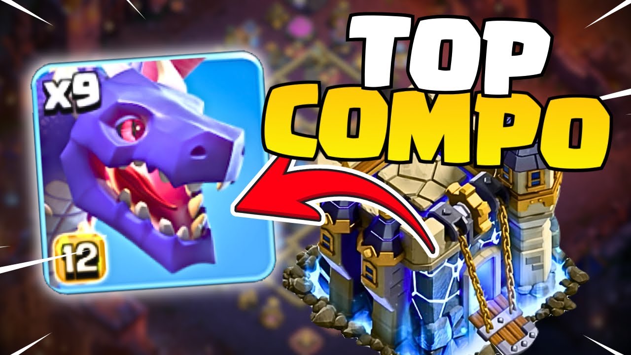 La MEILLEURE compo DRAGON en HDV18 