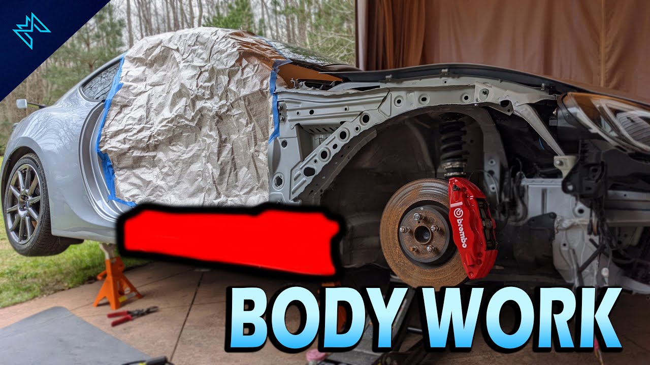Subaru Brz Build ep3 - Rocker Panel Repair