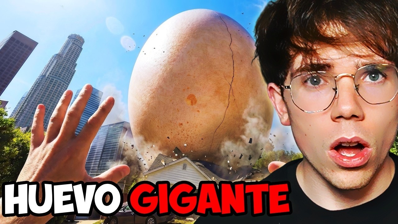 El HUEVO GIGANTE Destruye la Ciudad 🥚