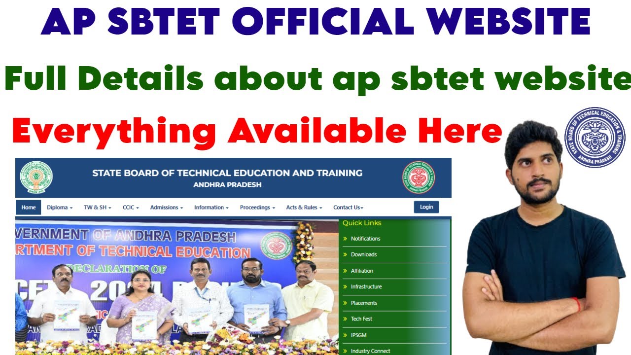 SBTET AP Official Website full details | Every student data available here | bsdvp telugu tech