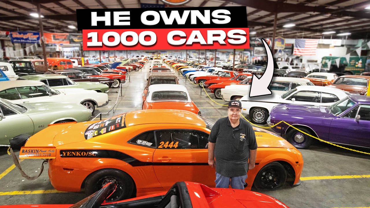 Unseen for Two Decades - 1,000 Car Private Collection (400,000 sq/ft Garage)