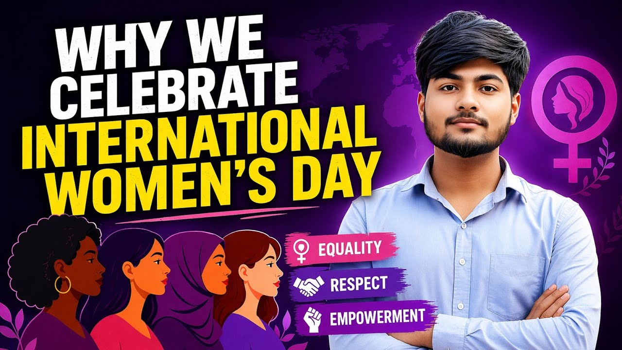Why We Celebrate International Woman's Day ? || New World with new ideas💡|| By Mohit Shrivastav 