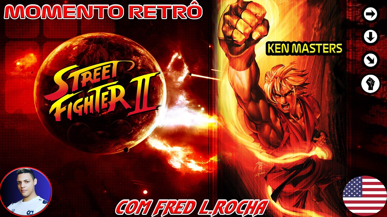 MOMENTO RETRÔ - STREET FIGHTER 2 - KEN