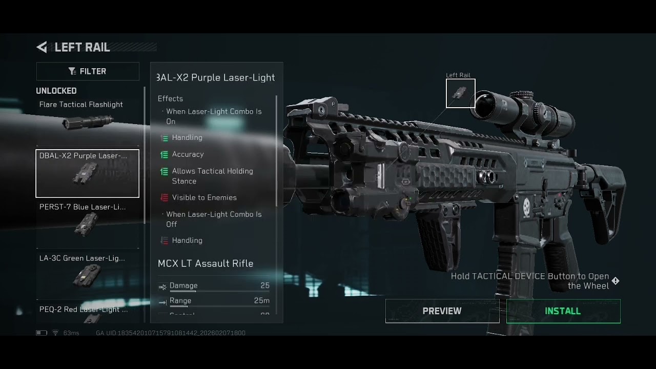 DELTA FORCE MCX LT AR MY BEST LPVO set up with perfect attachments #deltaforce #warzone #airsoft