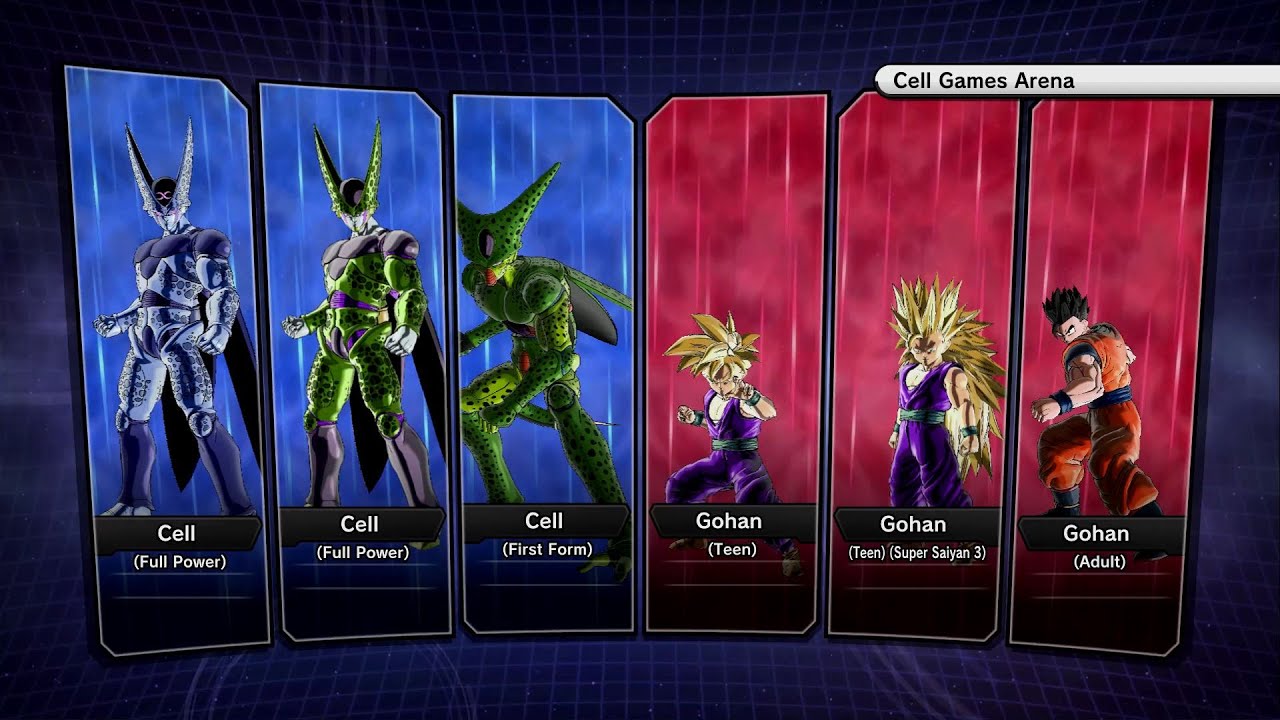 Dragon Ball Xenoverse 2 Cell vs Gohan