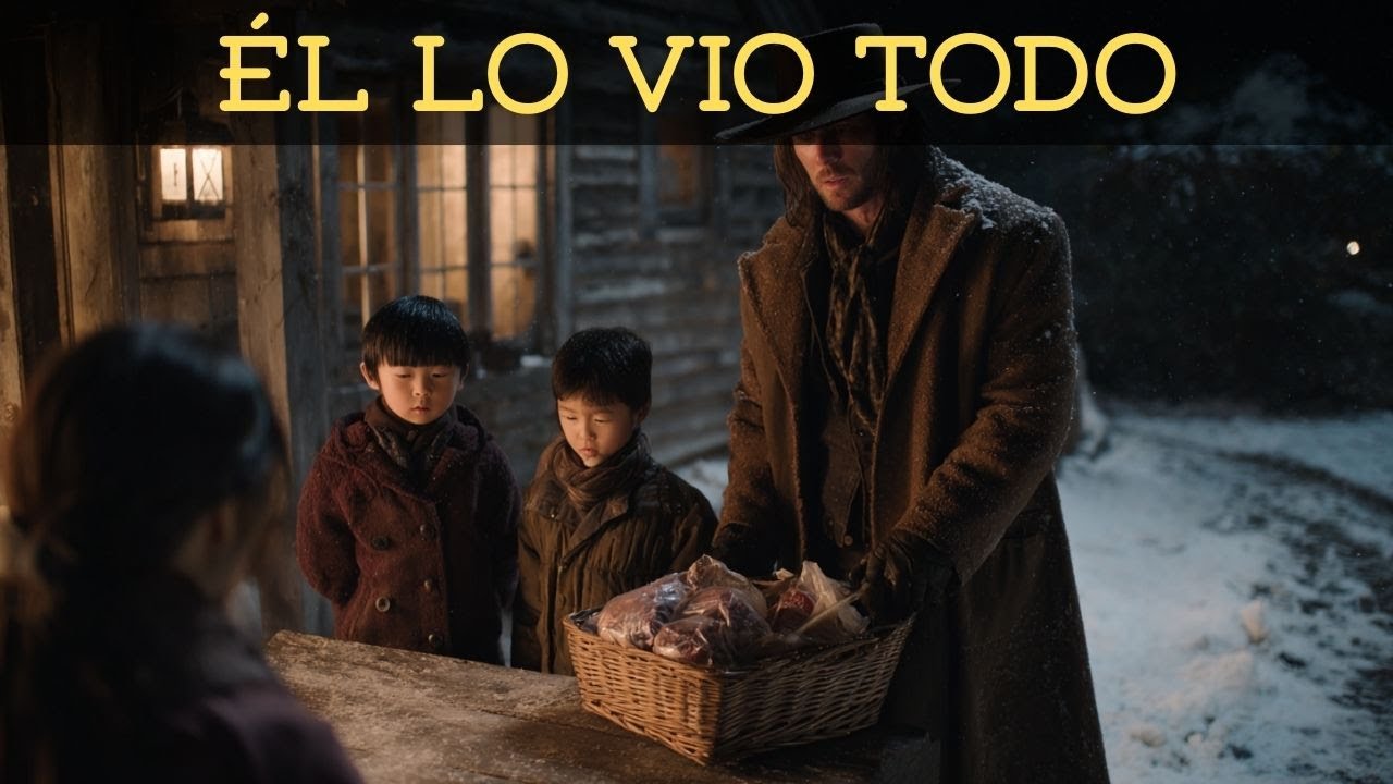 Vio a la viuda dar sobras a sus hijos y llevó un cesto lleno en Navidad