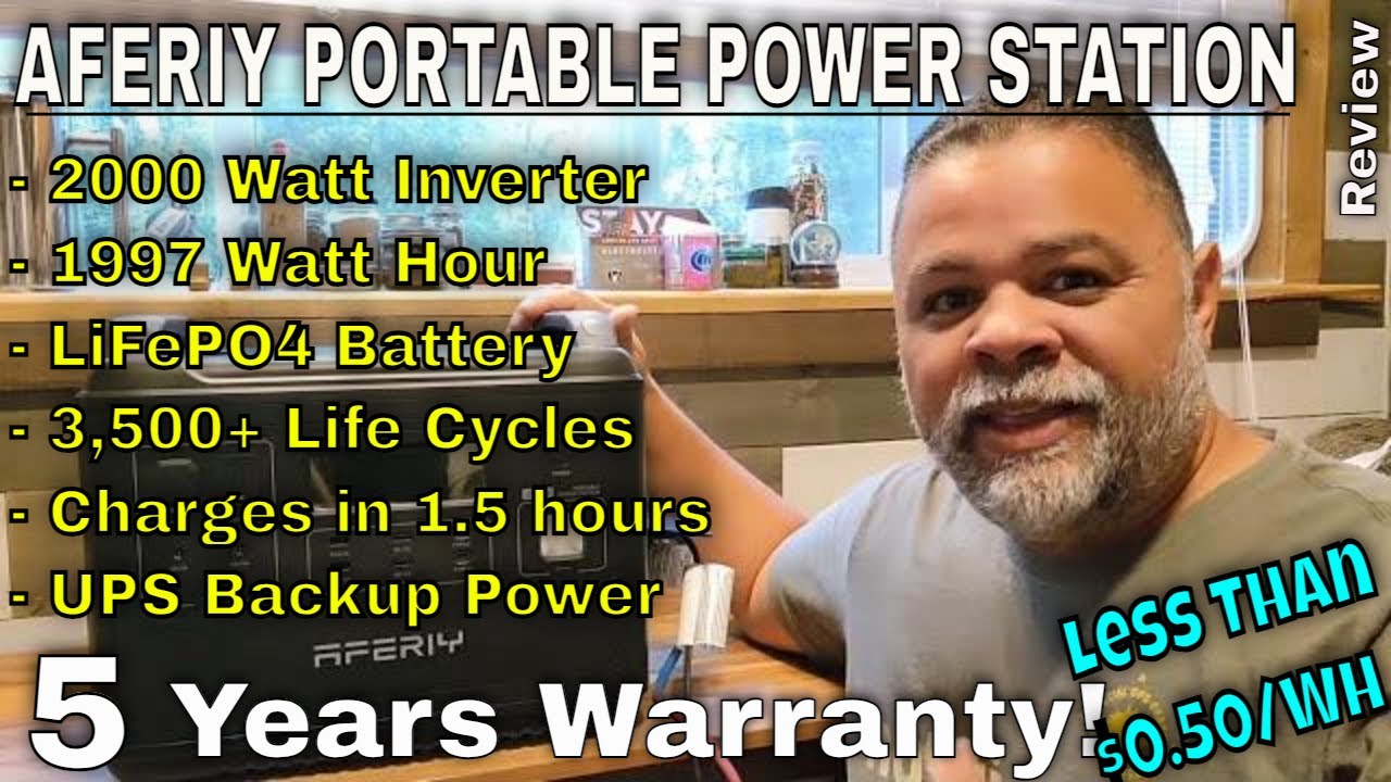 Prepare For Power Outages With The AFERIY 2001A Solar Generator - Good Quality / Good Price