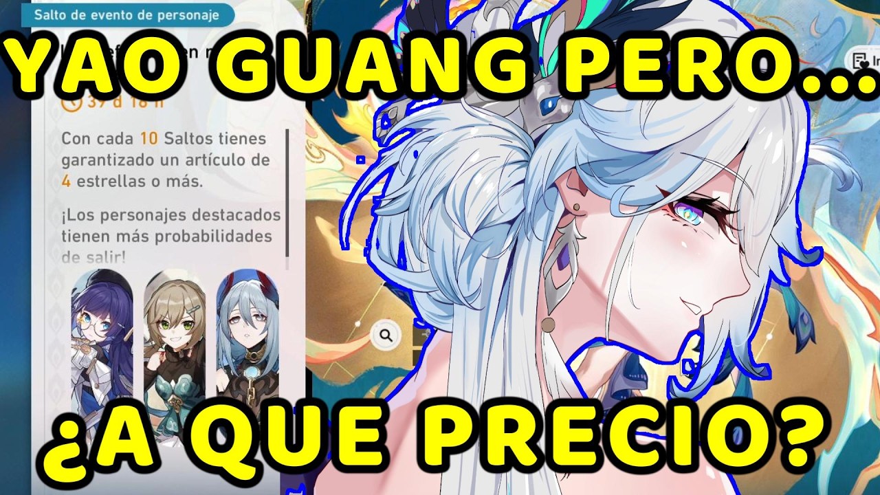 HONKAI: STAR RAIL -✨PERDIENDO JADES POR YAO GUANG✨MUCHOS REGALOS INICIANDO LA 4.0