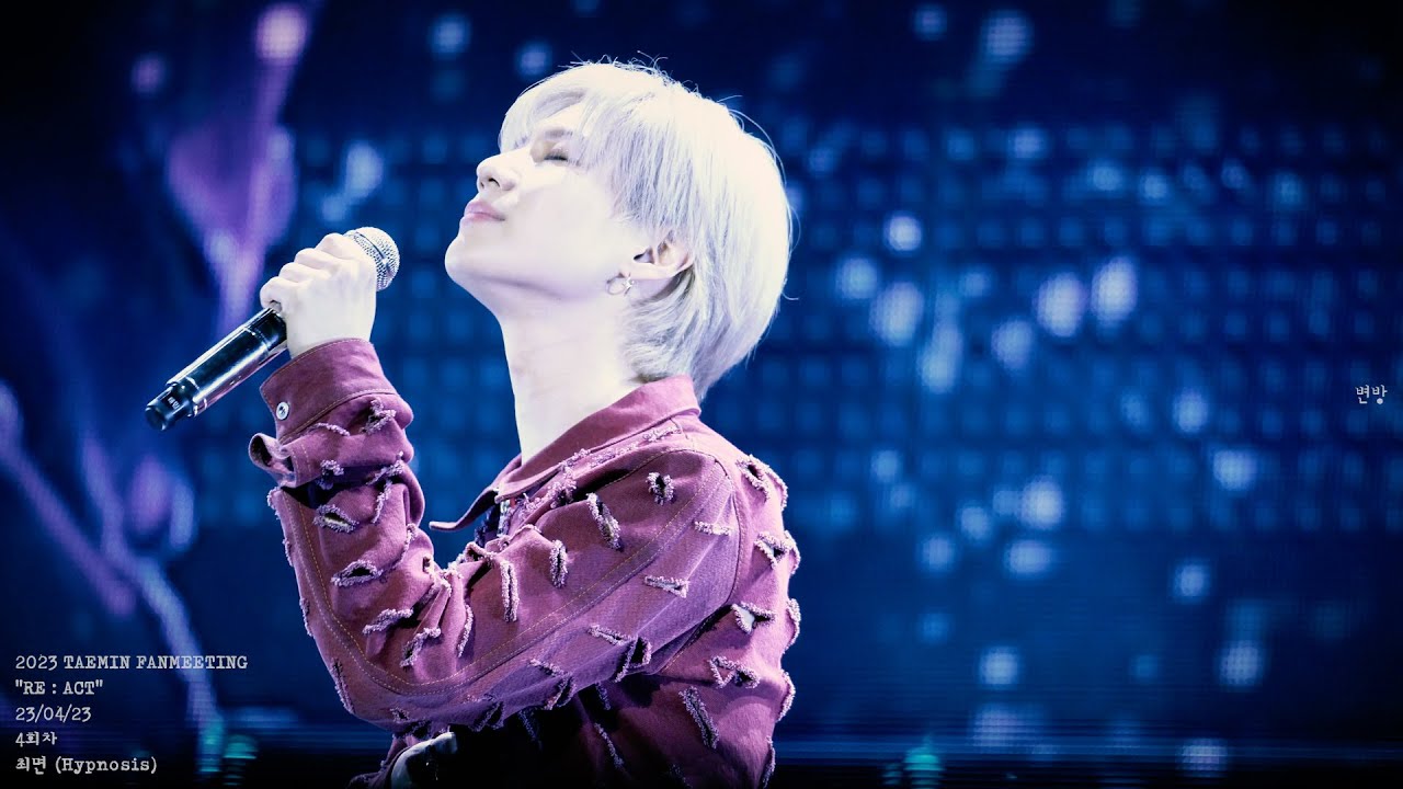 [4K] [SHINee TAEMIN] RE : ACT 태민 팬미팅 최면(Hypnosis) - 4회차 (230423)