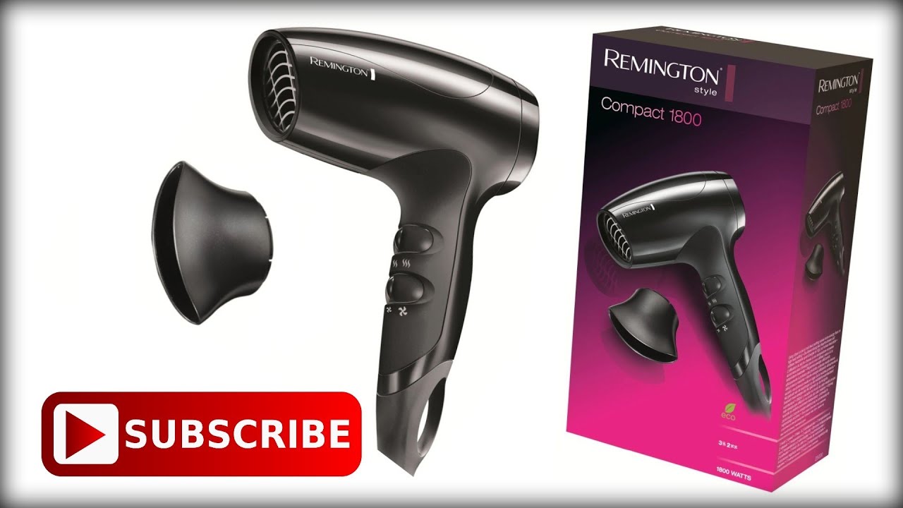 Remington Compact 1800 | ECO Travel Hair Dryer D5000 | Best Budget Hair Dryer | UNBOXING | 2021