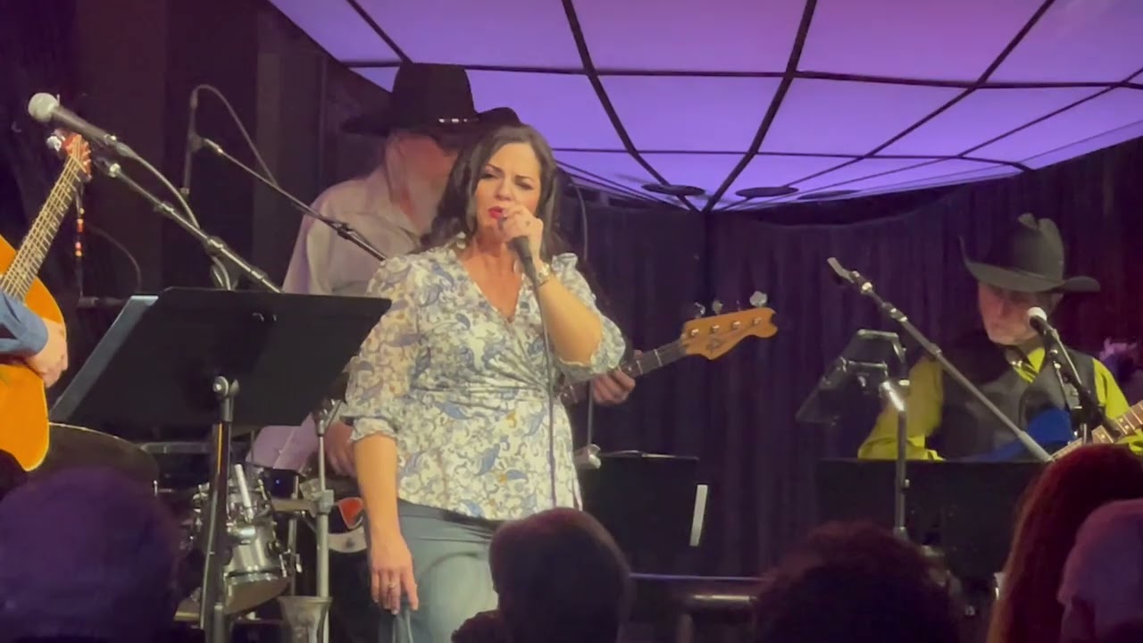 Rebecca Pearce sing Crazy in Crazy For Patsy Cline Tribute Show at The Sapphire Room Jan 7, 2025