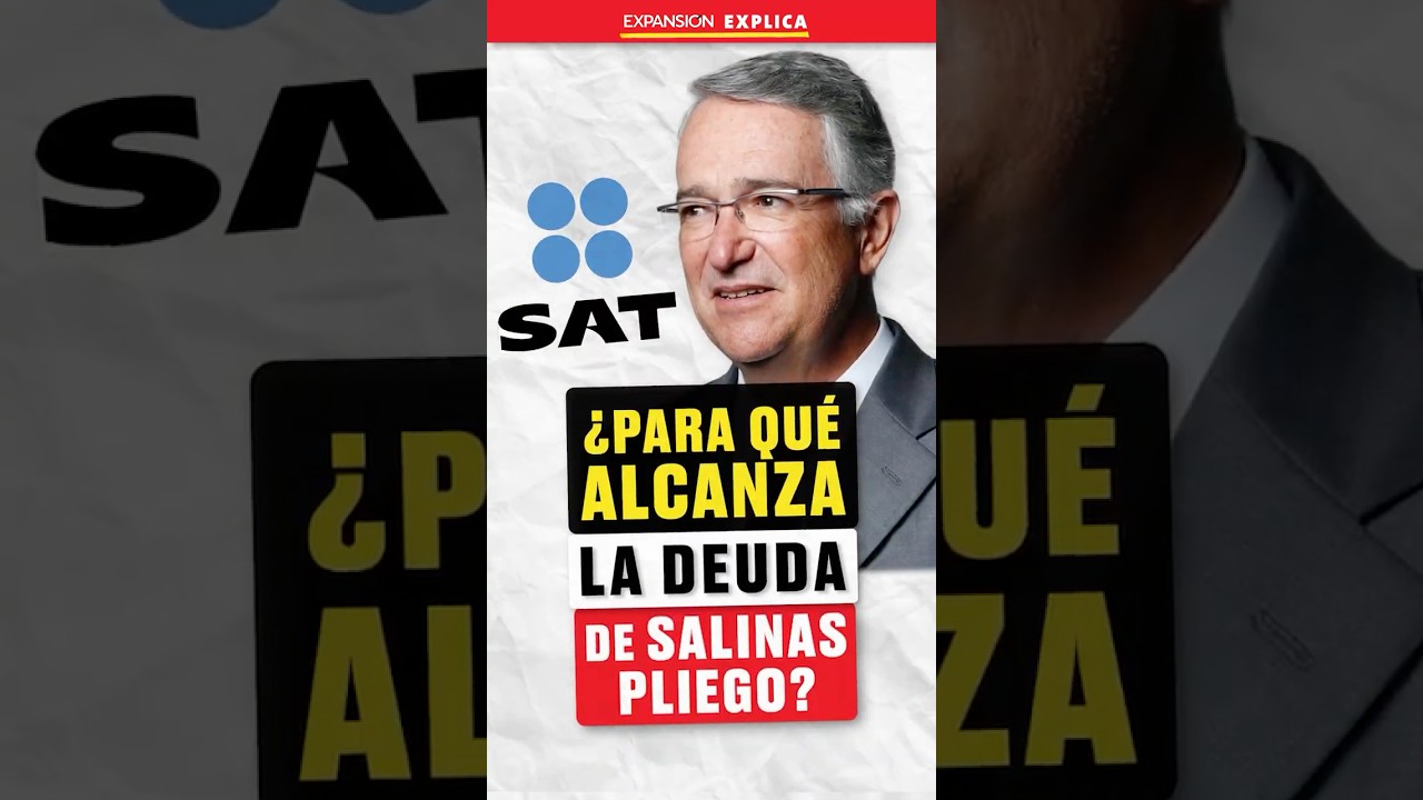 🤔 &iquest;Para qu&eacute; alcanza la deuda de Salinas Pliego con el SAT? 3 programas sociales | #Expansi&oacute;nExplica