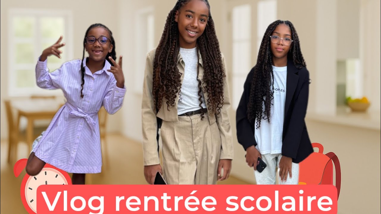 Elle ne voulait pas sortir du lit… on a failli RATER la rentrée 😱🎒