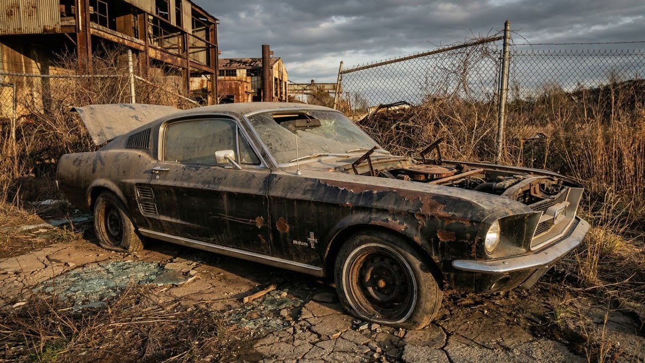 ABANDONED For 40 Years: Restoring a Rusted 1967 Ford Mustang Fastback | The Ultimate Transformation