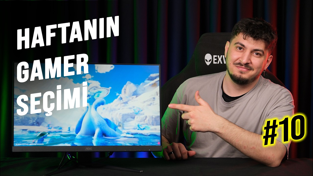 200Hz YENİLEME HIZIYLA SİZİ ÜST ELOYA TAŞIYACAK AOC 24G4HA OYUNCU MONİTÖRÜ