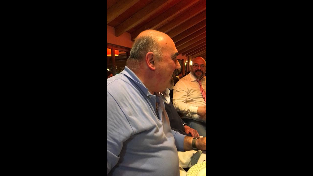 Gianpaolo Cantoni alla cena di PARMA NON HA PAURA parte 6
