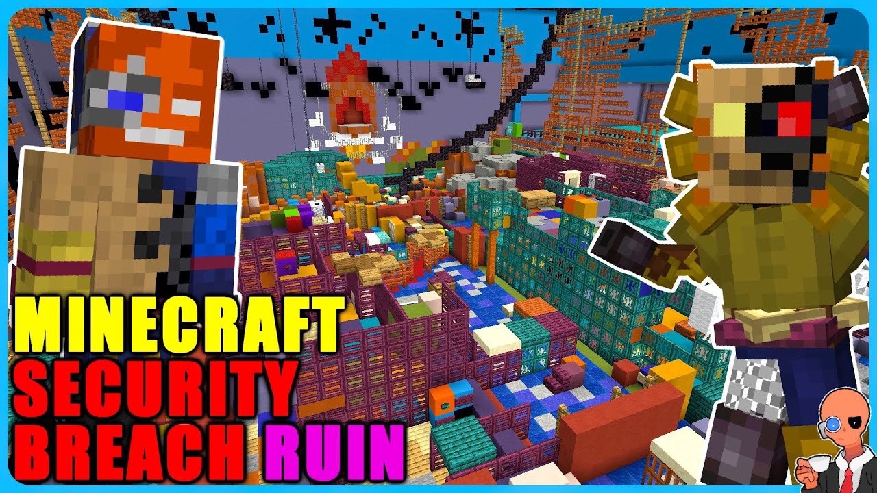 I built The Daycare from FNAF Security Breach RUIN in Minecraft // Building FNAF Ruin Part #2