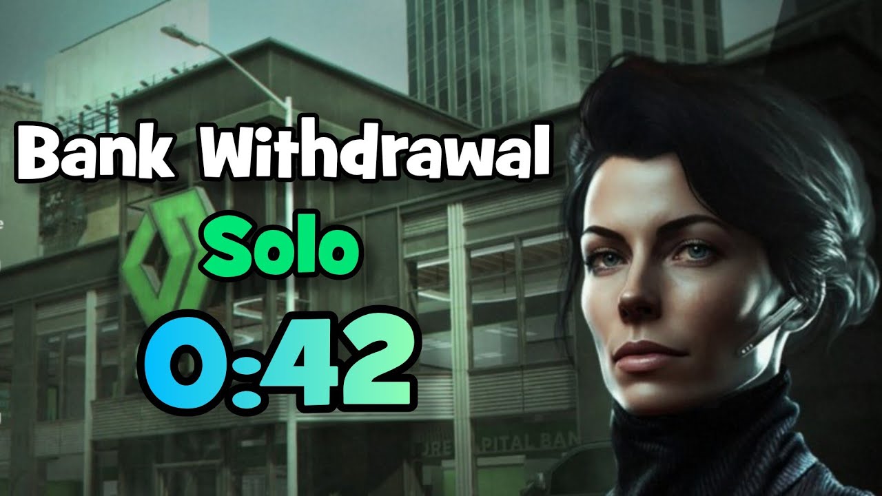 [WR] Payday 3 Bank Withdrawal Solo Speedrun 0:42