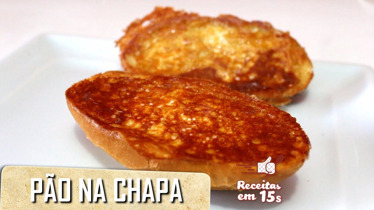 P&atilde;o na Chapa em 15 segundos