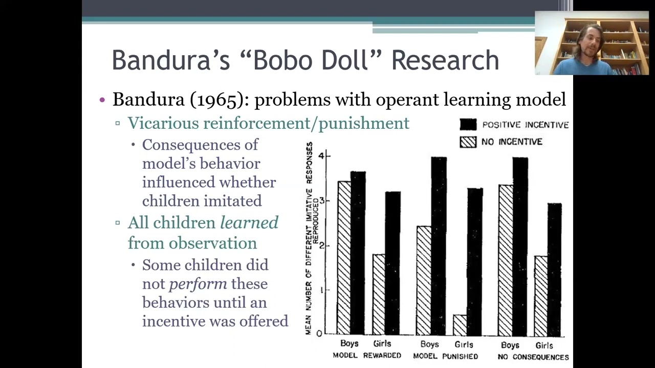 PSYC 370 Video Lecture - The Social Cognitive Theory of Observational Learning