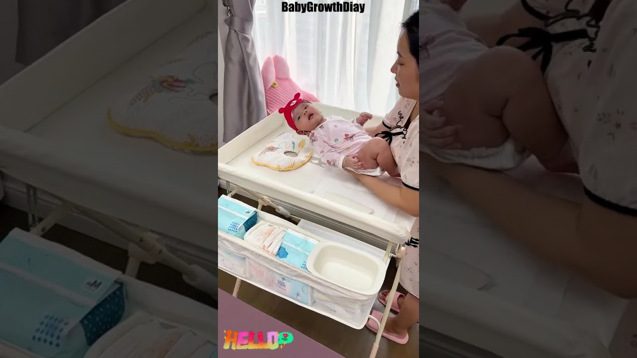 Is Your Back Hurting from Diaper Changes? The Foldable Changing Table Might Be the Fix!