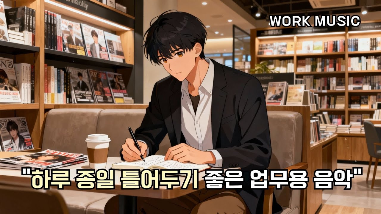 하루 종일 틀어두기 좋은 업무용 음악 💼 | 카페 감성 워크뮤직 R&B 힙합 | 달팽이뮤직