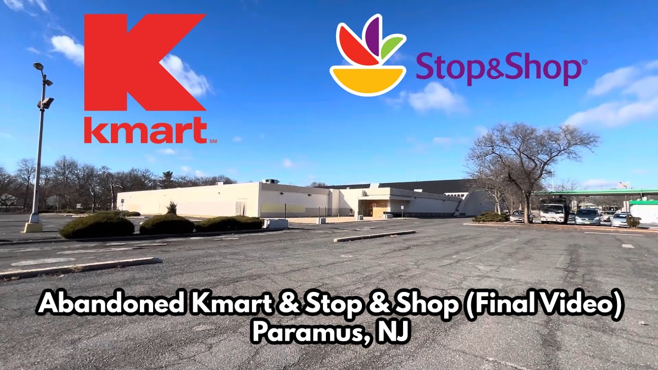 Последний визит в заброшенный Kmart & Stop & Shop в Парамусе, штат Нью-Джерси